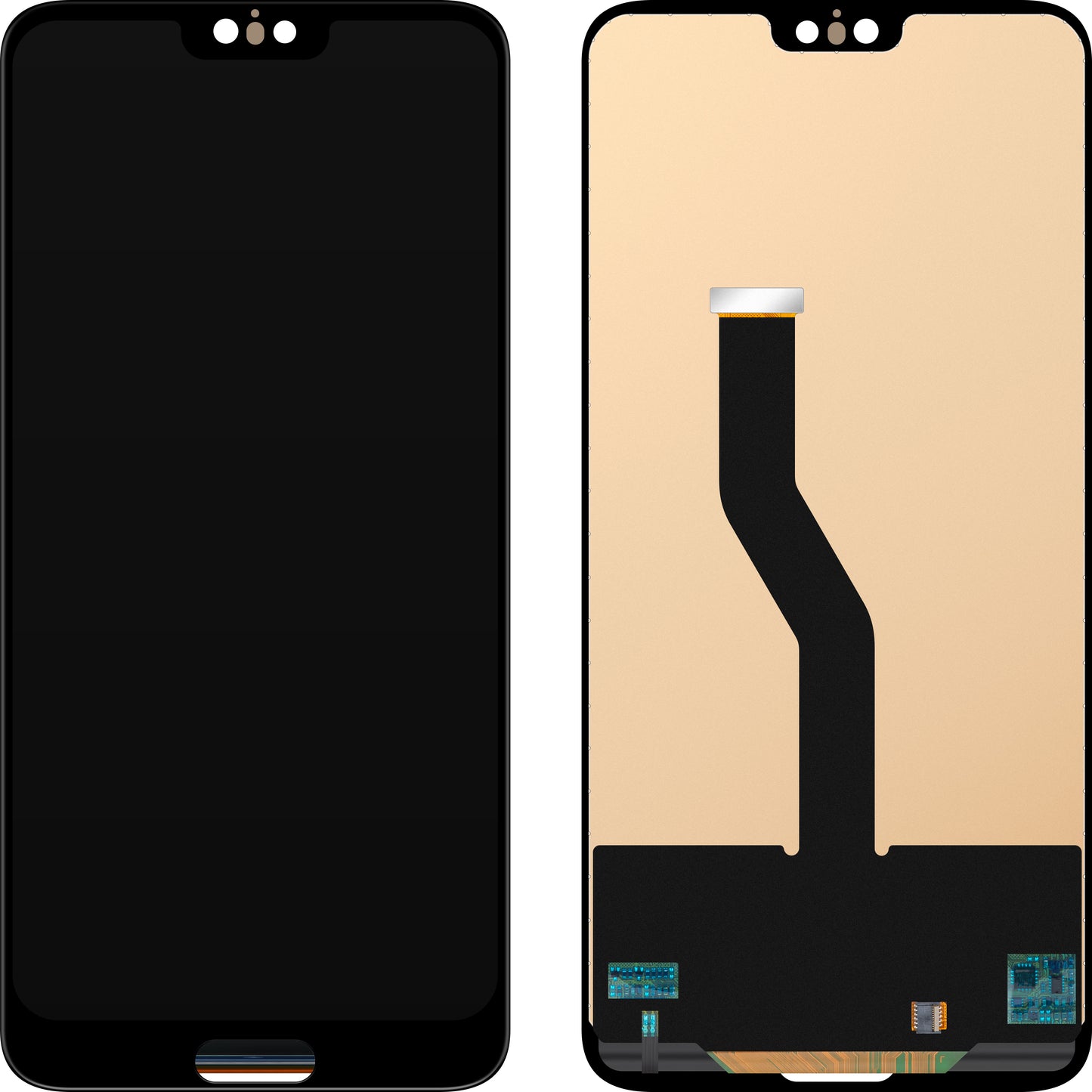 Display met Touchscreen MP compatibel met Huawei P20 Pro