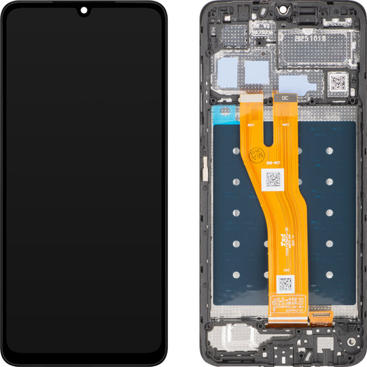 MP Touchscreen Display compatibel met Honor X5c / X5c Plus, met Frame, Zwart