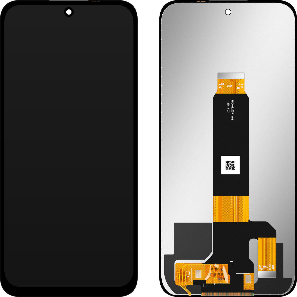 MP Touchscreen Display compatibel met TCL K70 / K70 Power