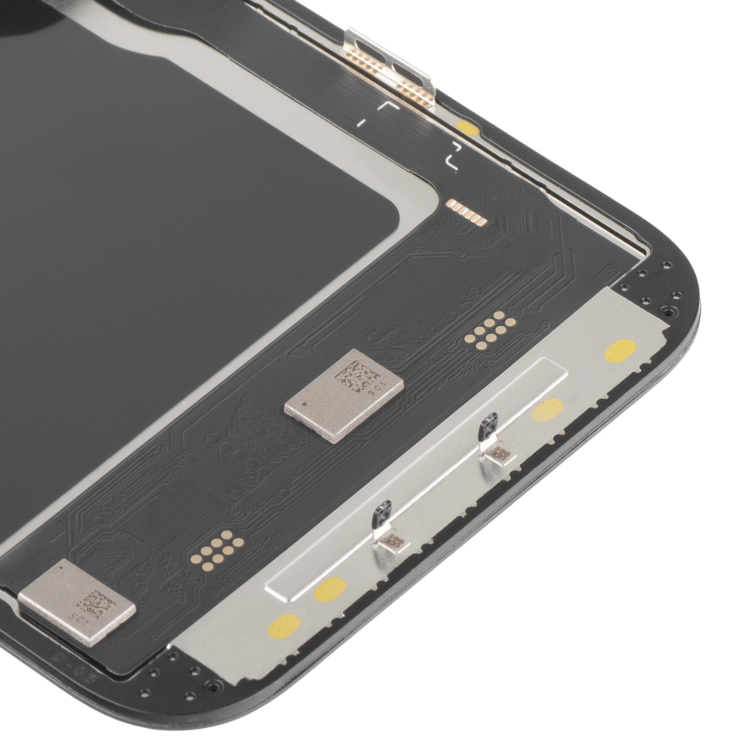 Display met Touchscreen MP compatibel met Apple iPhone 14 Pro, met Frame, Soft OLED IC Movable 120Hz FHD Versie, Zwart