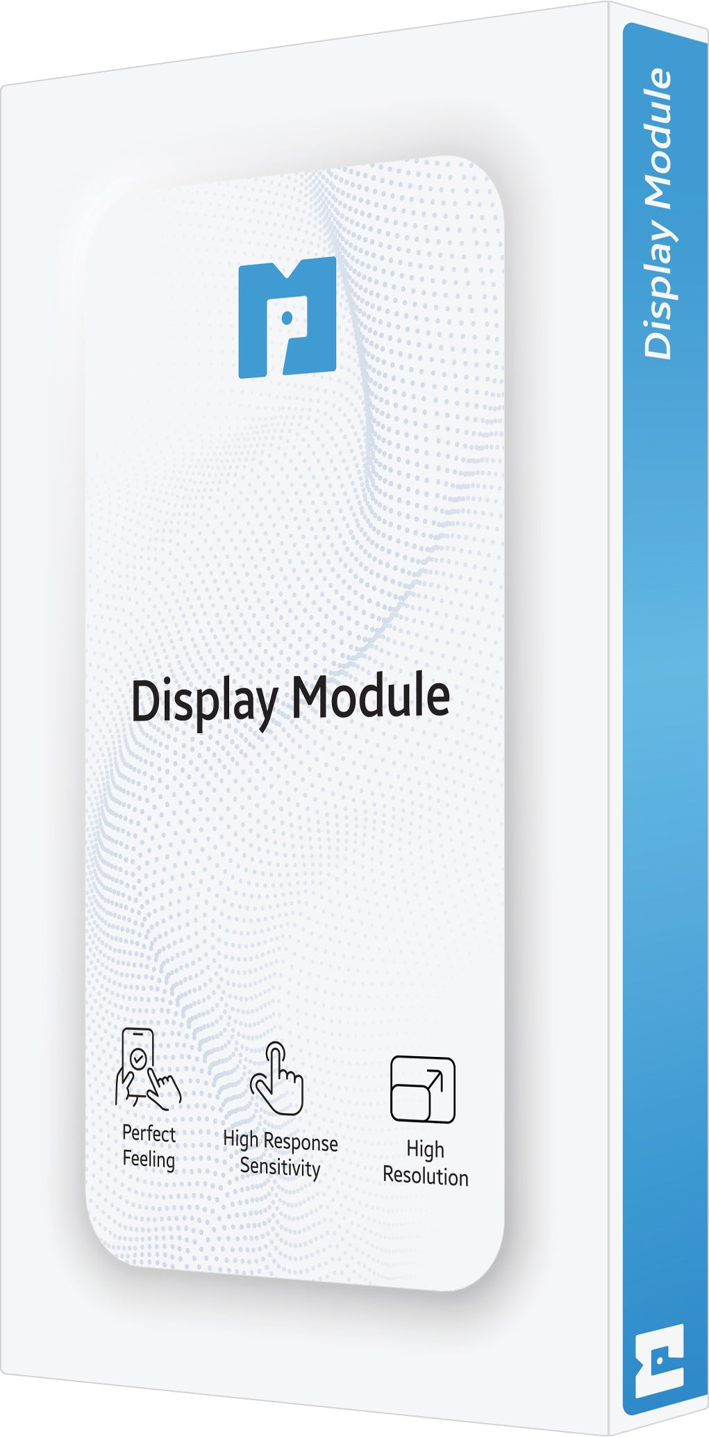 MP Touchscreen Display compatibel met Apple iPhone 16 Pro, met Frame, Softversie OLED FHD 120Hz Diagnostisch, Zwart