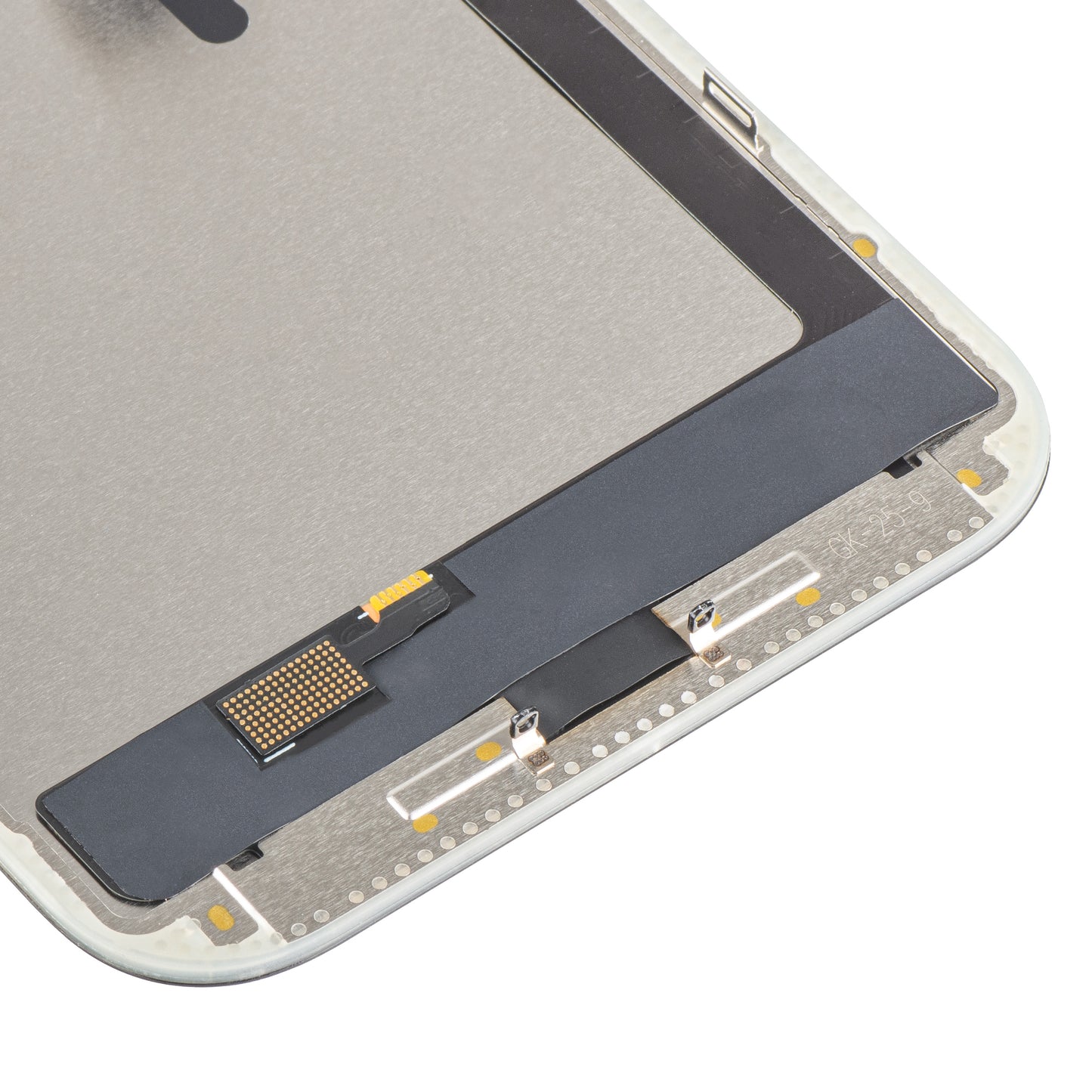 MP Touchscreen Display compatibel met Apple iPhone 16 Pro Max, met Frame, OLED FHD IC Movable versie, Zwart, Swap