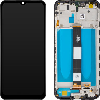 Display met Touchscreen MP compatibel met Xiaomi Redmi 9C NFC / 9C / 9A, met Frame, Zwart