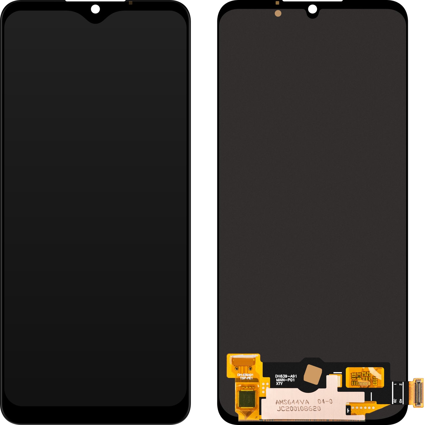 MP Touchscreen Display compatible with Oppo A91, OLED Version