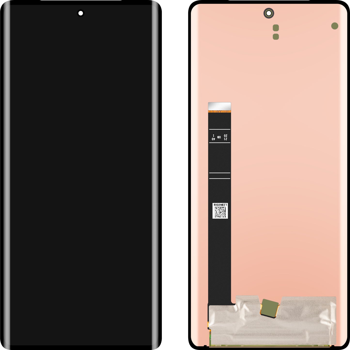 Display met Touchscreen MP compatibel met Motorola Edge 40 Pro, OLED-versie