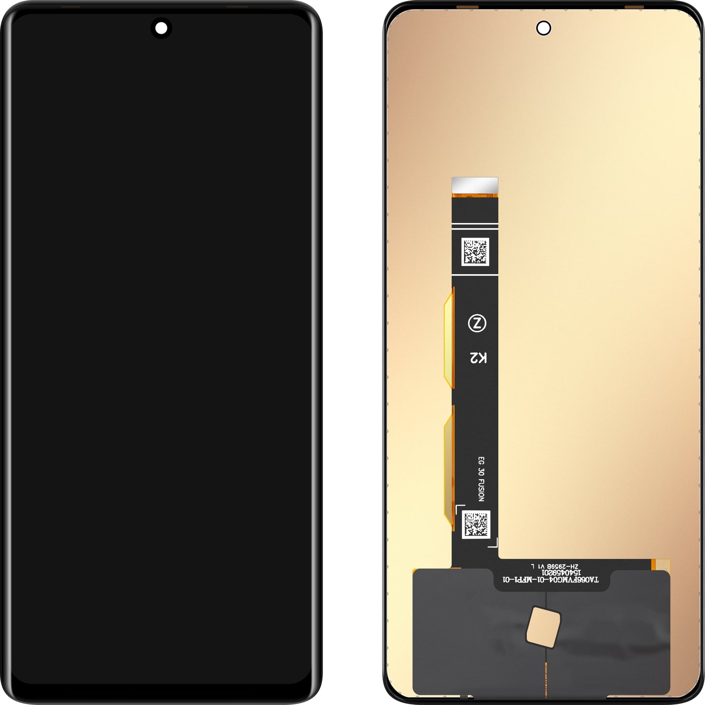 Display met Touchscreen MP compatibel met Motorola Edge 30 Fusion