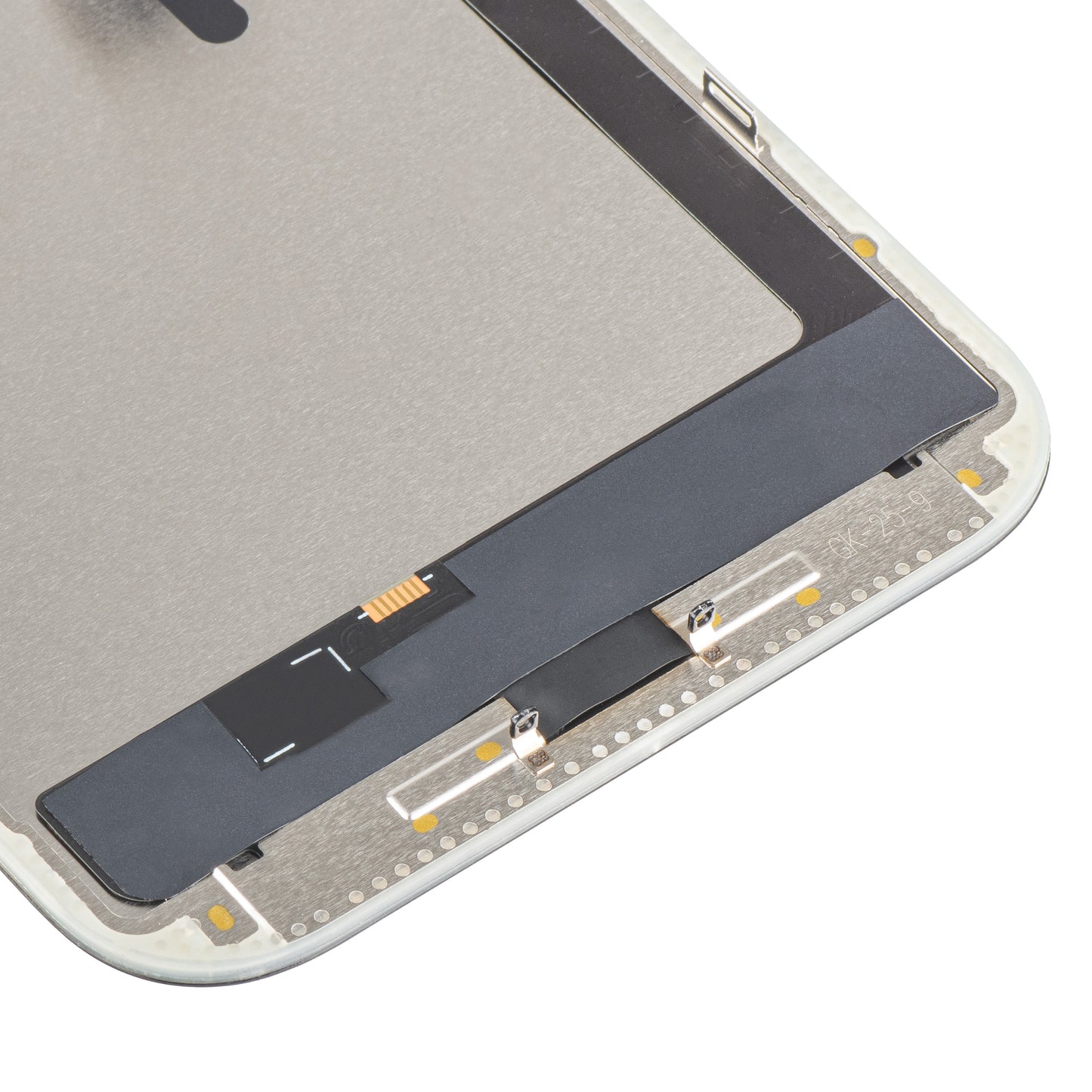 MP Touchscreen Display compatibel met Apple iPhone 16 Pro Max, met Frame, OLED FHD IC Movable versie, Zwart, Swap
