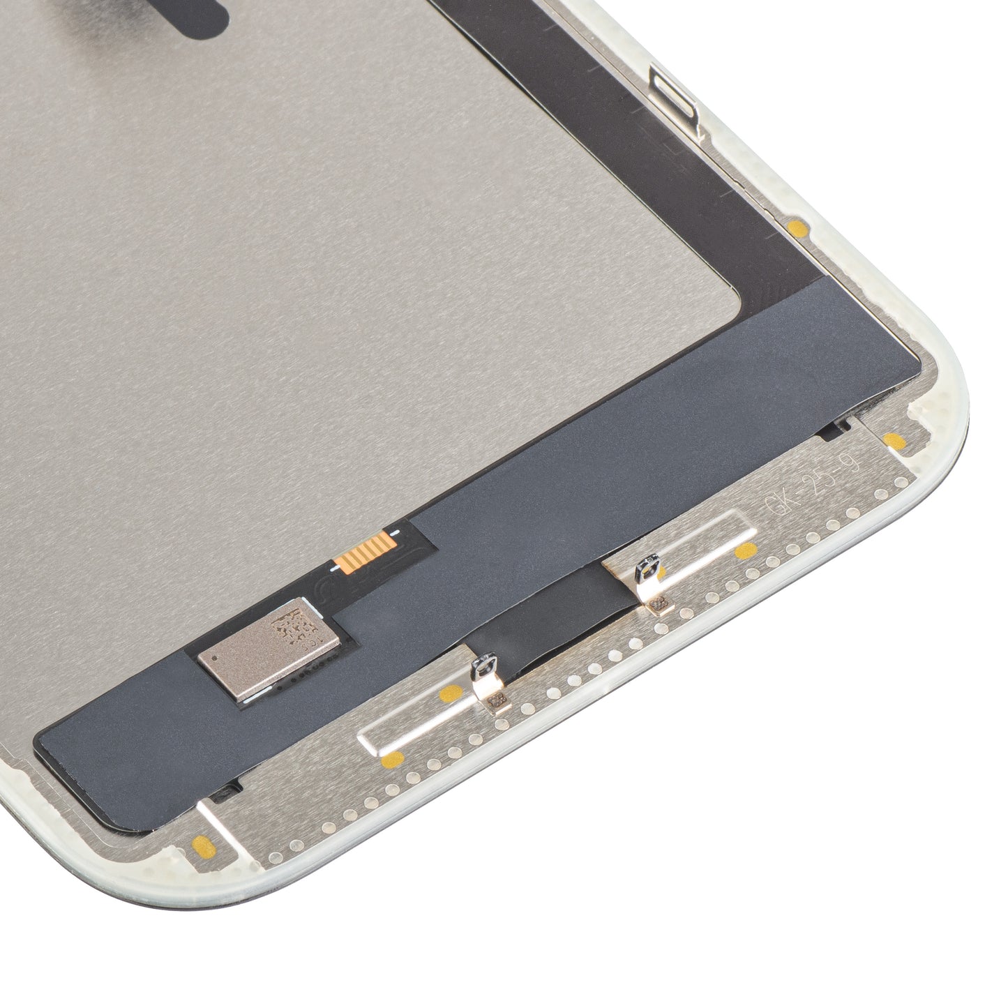 MP Touchscreen Display compatibel met Apple iPhone 16 Pro Max, met Frame, OLED FHD IC Movable versie, Zwart, Swap