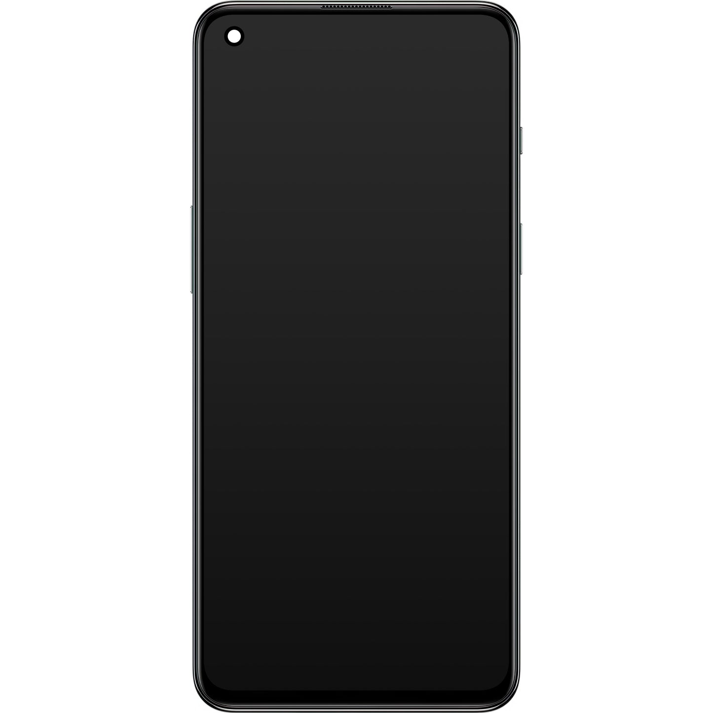 Touchscreen scherm OnePlus Nord 2T, met frame, groen (jade mist), Service Pack 4130222