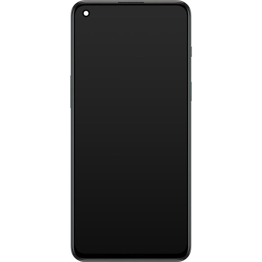 Touchscreen scherm OnePlus Nord 2T, met frame, groen (jade mist), Service Pack 4130222