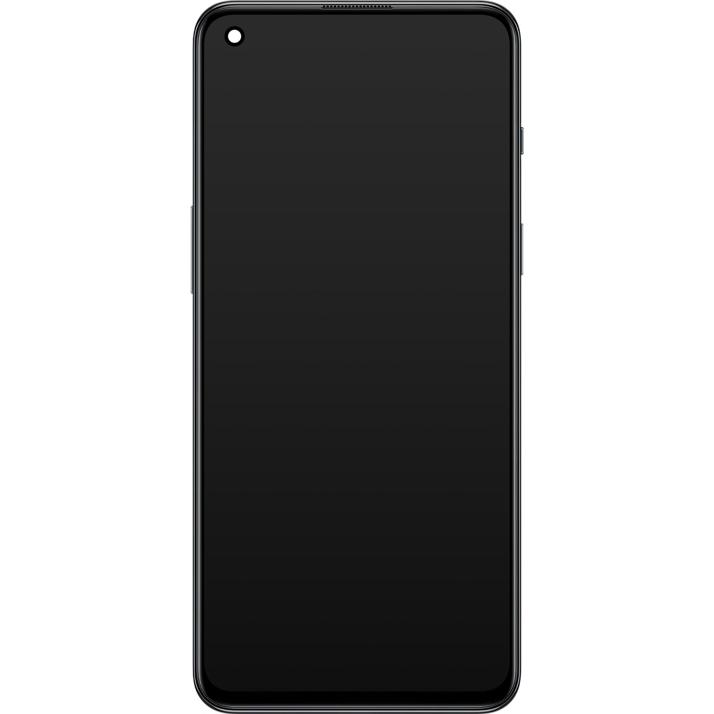 Touchscreen scherm OnePlus Nord 2T, met frame, grijs (grijze schaduw), Service Pack 4130223