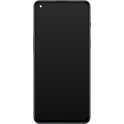Touchscreen scherm OnePlus Nord 2T, met frame, grijs (grijze schaduw), Service Pack 4130223