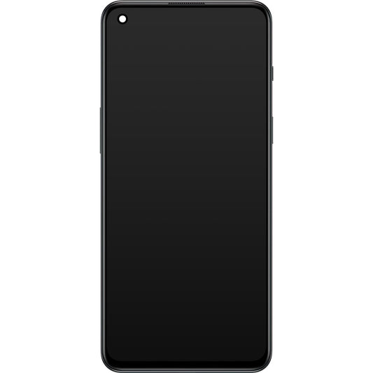 Touchscreen scherm OnePlus Nord 2T, met frame, grijs (grijze schaduw), Service Pack 4130223