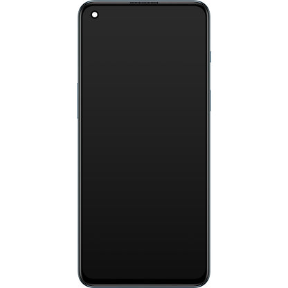 OnePlus Nord 2 5G Touchscreen Display, met Frame, Grijs (Gray Sierra), Service Pack 2011100360