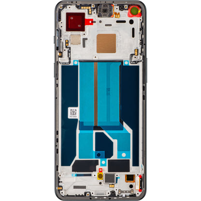 Touchscreen scherm OnePlus Nord 2T, met frame, grijs (grijze schaduw), Service Pack 4130223