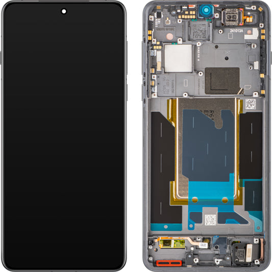 Display met Touchscreen Oppo Find X8 Pro, met Frame, Zwart (Space Black), Service Pack 621029000356