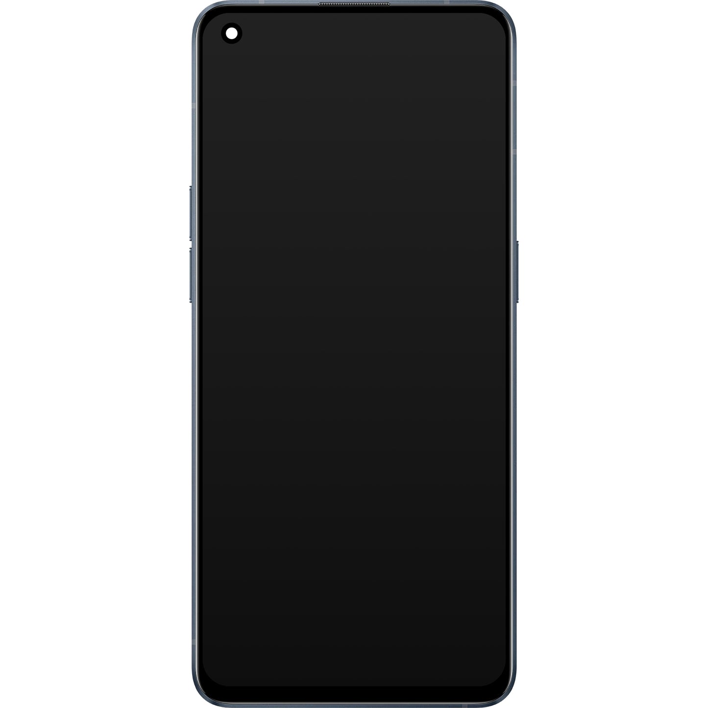 Touchscreen scherm Oppo Reno6 5G, met frame, zwart (Stellar Black), Service Pack 4907749