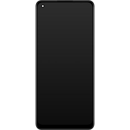 Display with Touchscreen Oppo Reno8, with Frame, Black, Service Pack 4130256