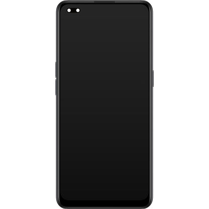 Display with Touchscreen Oppo Reno4 5G, with Frame, Space Black, Service Pack 4904705