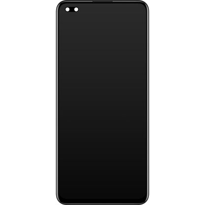 Display with Touchscreen Oppo Reno4 Lite, with Frame, Black, Service Pack 4904988