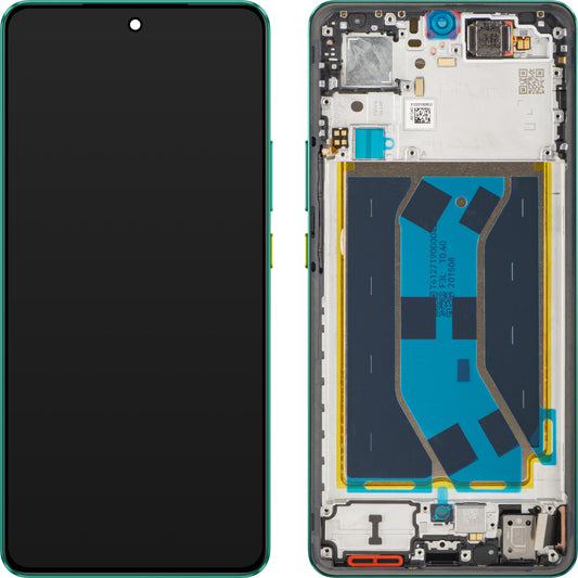 Display met Touchscreen Realme GT 7, met Frame, Groen (Aston Martin Green), Service Pack 621029000572