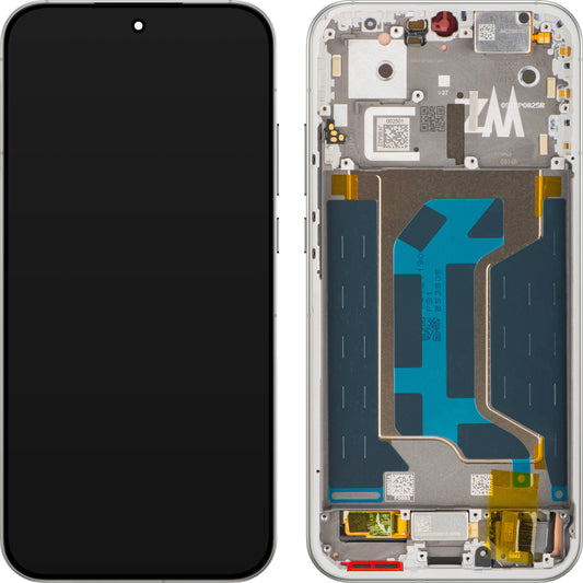 Display met Touchscreen Realme GT 8 Pro, met Frame, Wit (Diary White), Service Pack 621029000683