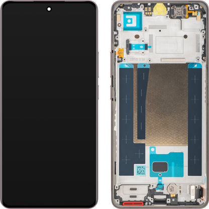 Display met Touchscreen Realme 16 Pro+, met Frame, Roze (Camellia Pink), Service Pack 621029000808
