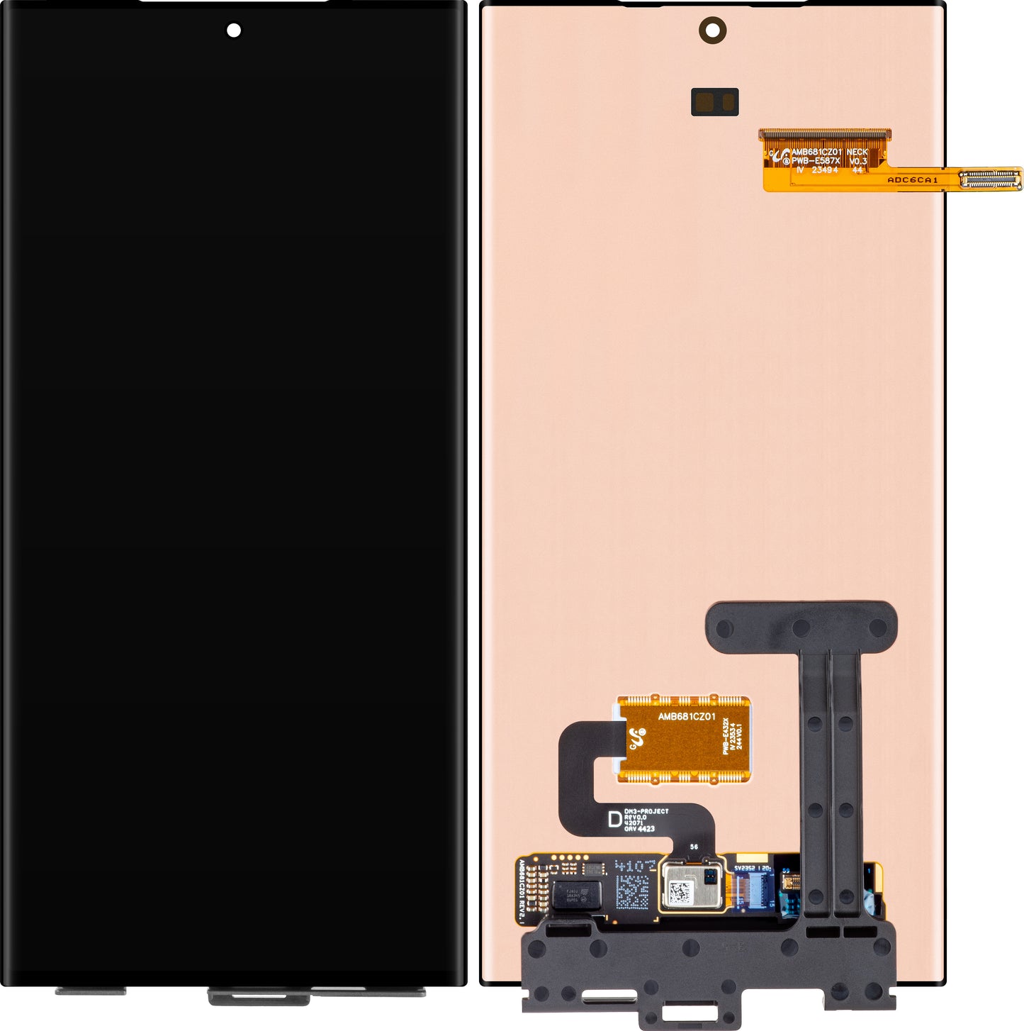 Touchscreen scherm Samsung Galaxy S23 Ultra S918, Service Pack GH82-31247A 