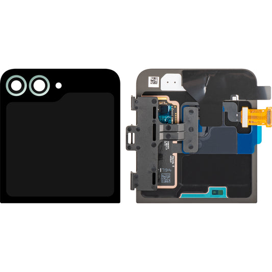 Display met Touchscreen Samsung Galaxy Z Flip6 F741, Sub Outer, Groen (Mint), Service Pack GH97-30012D