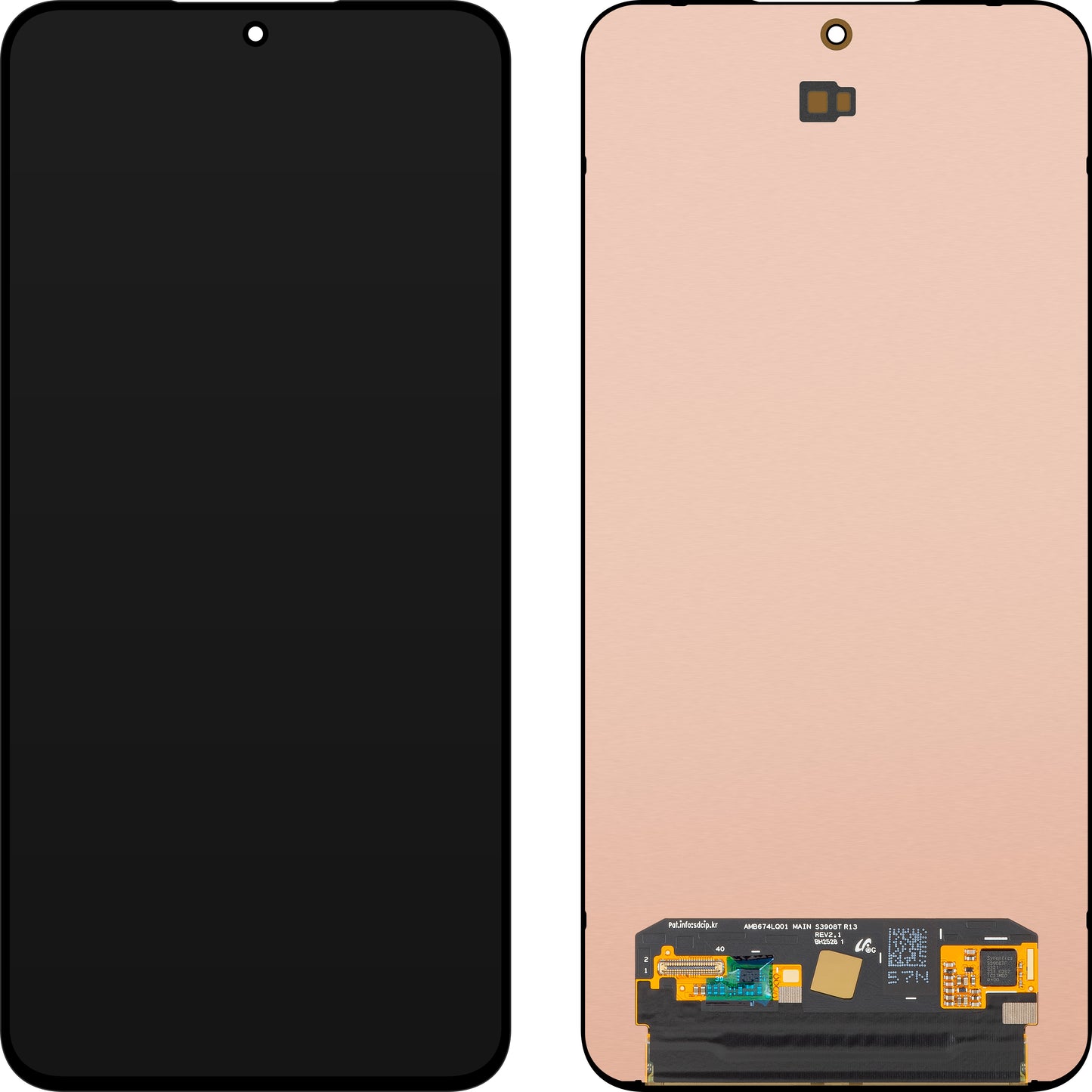Display met Touchscreen Samsung Galaxy S25 FE, Service Pack GH82-38423A