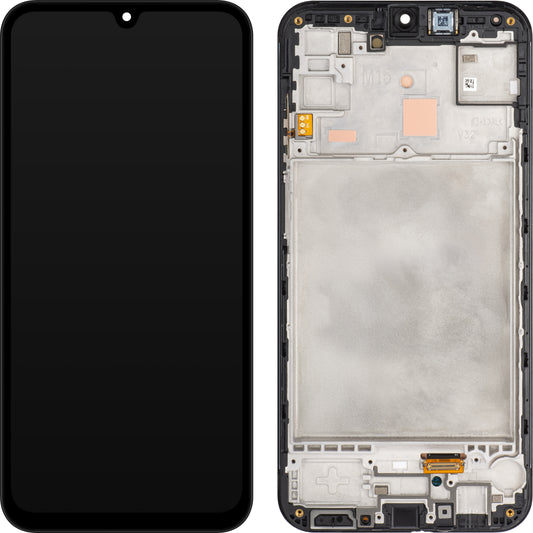Samsung Galaxy M15 Touchscreen Display, met Frame, Zwart (Grijs), Gereviseerd GH82-34683A