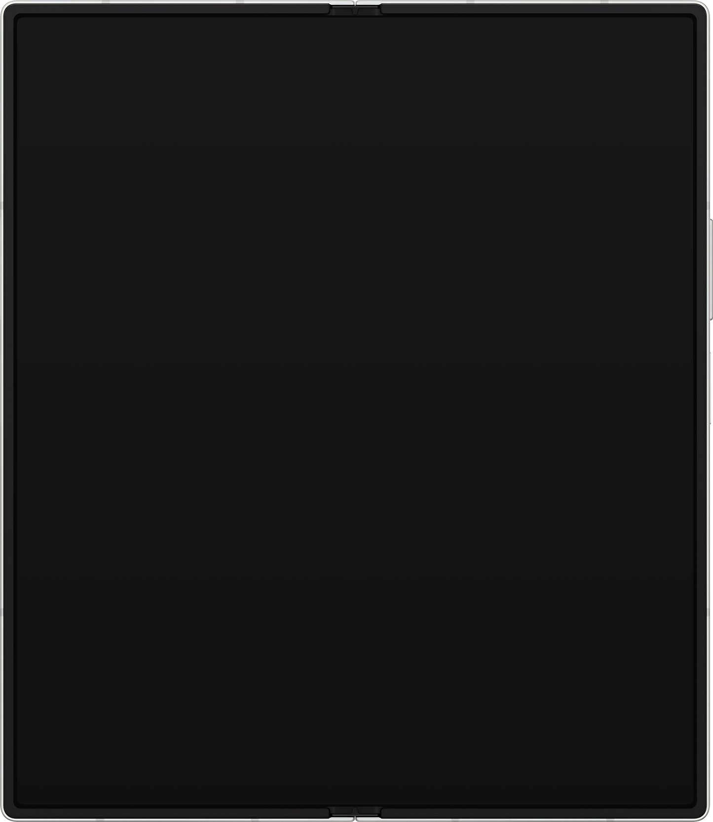 Samsung Galaxy Z Fold6 F956 Touchscreen Display, met Frame, Sub Inner, Wit, Service Pack GH82-35042E