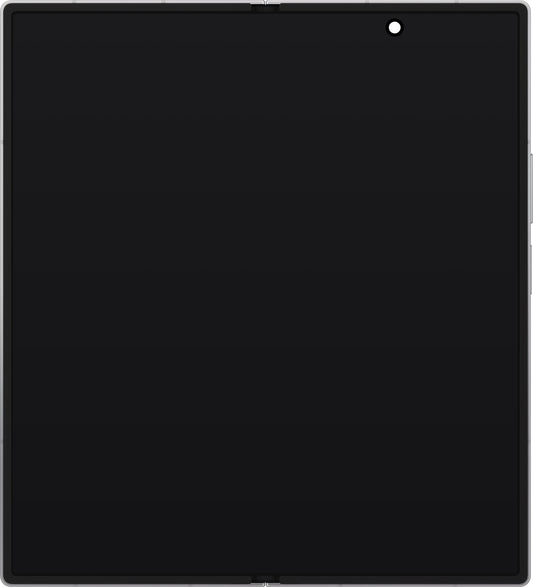 Samsung Galaxy Z Fold7 F966 Touchscreen Display, met Frame, Sub Inner, Zilver (Silver Shadow), Service Pack GH82-37548A