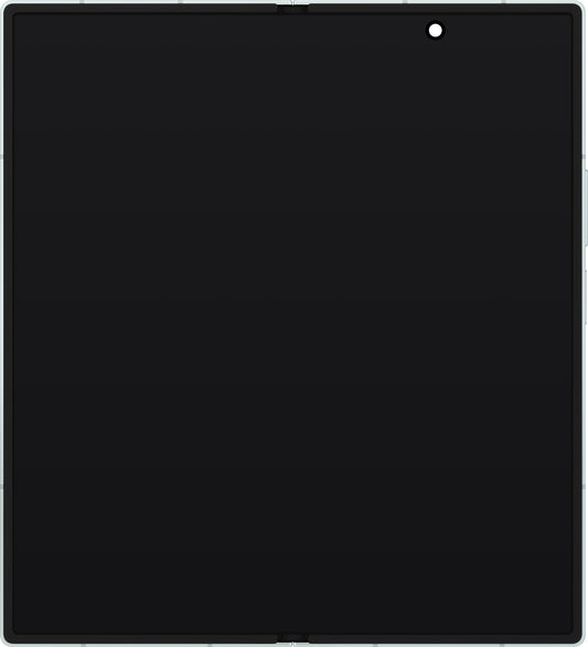 Samsung Galaxy Z Fold7 F966 Touchscreen Display, met Frame, Sub Inner, Groen (Mint), Service Pack GH82-37548D