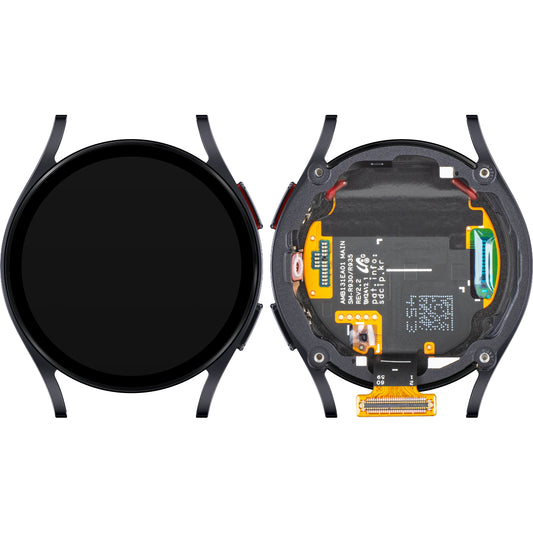 Samsung Galaxy Watch6 40mm Touchscreen Display, met Frame, BT Versie, Grijs, Service Pack GH97-28835A