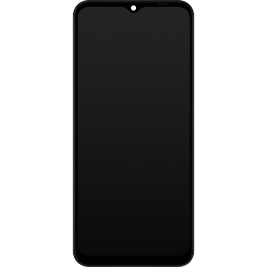 Touchscreen scherm Samsung Galaxy A14 A145, met frame, Europa-versie, zwart, Service Pack GH81-23540A