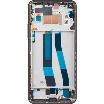 Display met Touchscreen Xiaomi 11 Lite 5G NE, met Frame, Zwart (Truffle Black), Opnieuw verzegeld 5600030K9D00