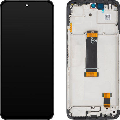 Display met Touchscreen Xiaomi Redmi 13x, met Frame, Zwart, Service Pack 560004N19AR00