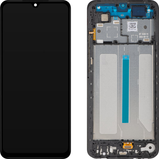 Display met Touchscreen Xiaomi Redmi A5 4G, met Frame, Zwart, Service Pack 5600010C3ZN00