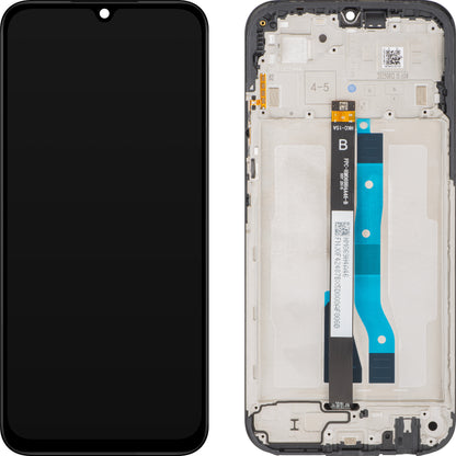 Display met Touchscreen Xiaomi Poco C85 4G / Redmi 15C 4G, met Frame, Europese Versie, Zwart, Service Pack 560002P15AE00