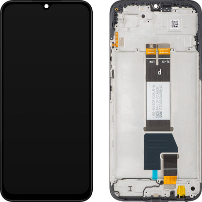 Display met Touchscreen Xiaomi Redmi 15C 5G, met Frame, Zwart, Service Pack 56000200P1500