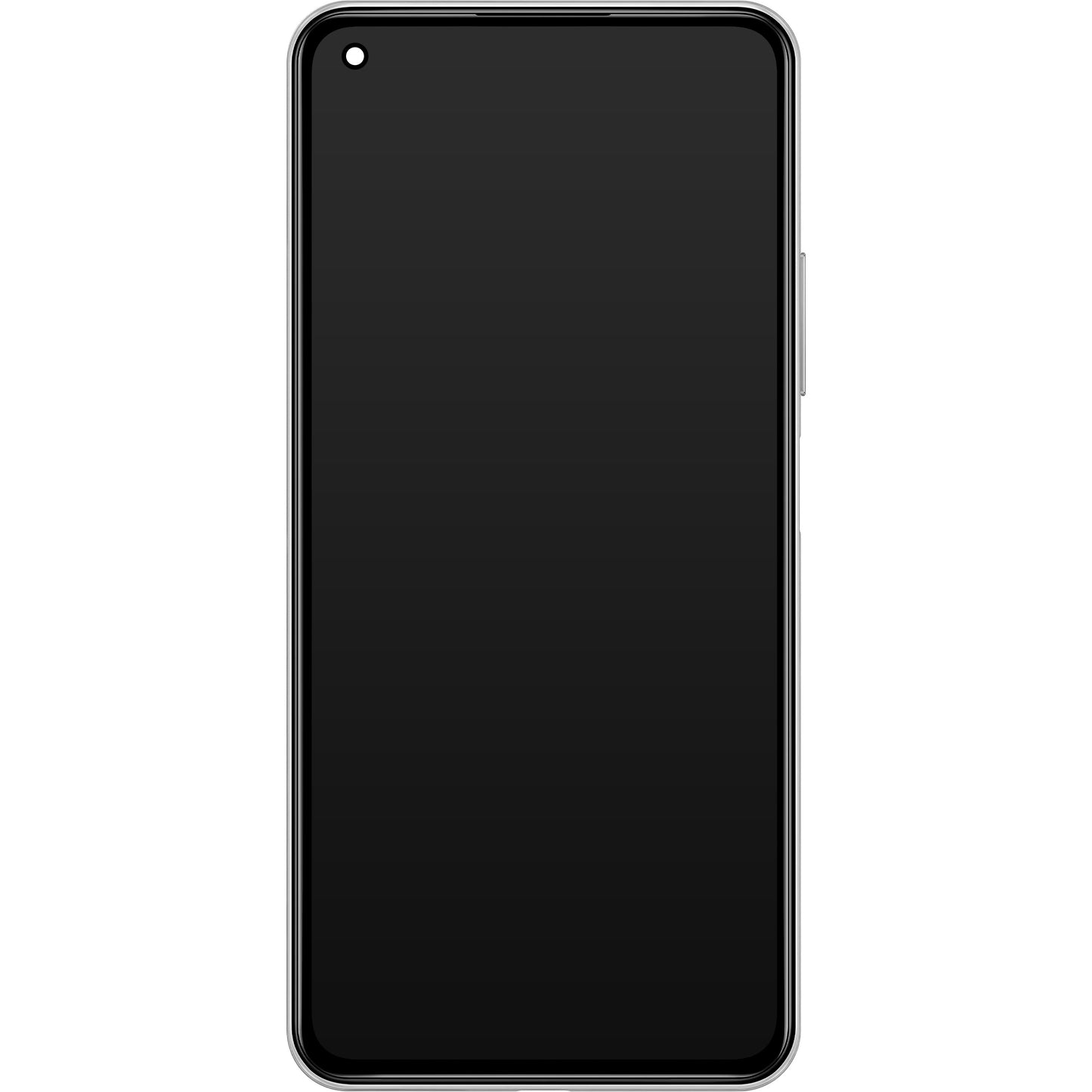 Xiaomi 11 Lite 5G NE aanraakscherm met frame, sneeuwvlokwit, Service Pack 5600040K9D00