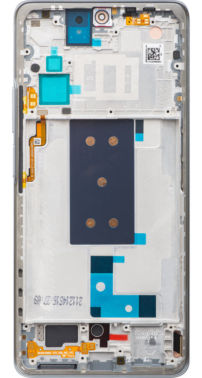 Xiaomi 11T Touchscreen Display, met Frame, Grijs (Meteorite Gray), Swap 560004K11R00