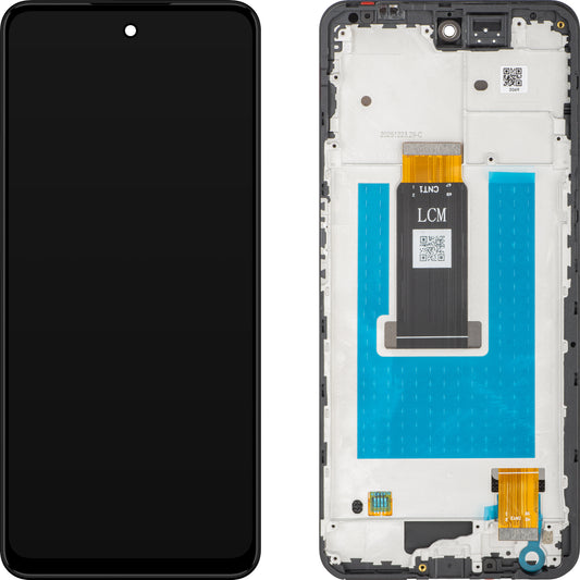 Touchscreen Display ZTE nubia Neo 3, met Frame, Zwart, Service Pack 123449501100