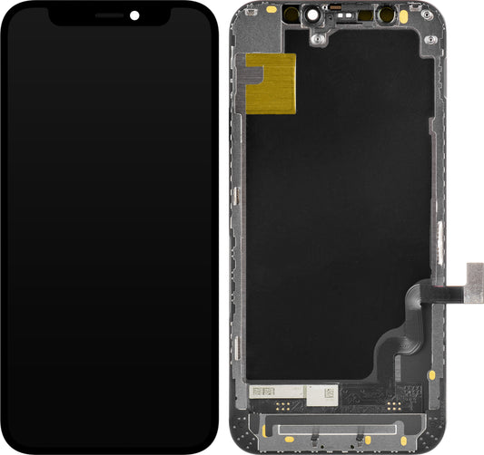 ZY Touchscreen Display for Apple iPhone 12 mini, with Frame, In-Cell LCD Version, Black 