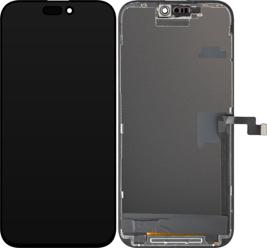 Display met Touchscreen ZY voor Apple iPhone 16 Pro Max, met Frame, LCD In-Cell IC Movable Versie, Zwart