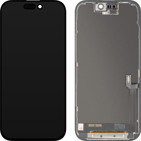 Display met Touchscreen ZY voor Apple iPhone 17, met Frame, LCD In-Cell IC Movable Versie, Zwart