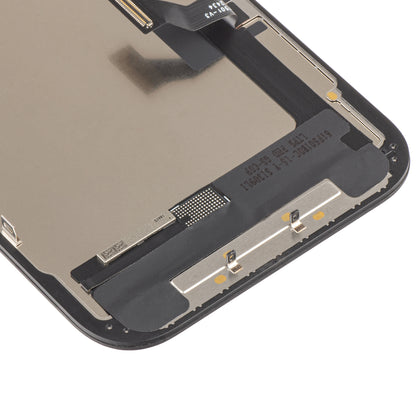 ZY Touchscreen Display voor Apple iPhone 15, met Frame, LCD In-Cell IC Beweegbaar, Zwart 