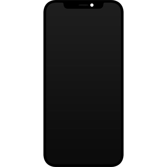 JK Touchscreen Display voor Apple iPhone 12 / 12 Pro, met frame, In-Cell LCD-versie, zwart