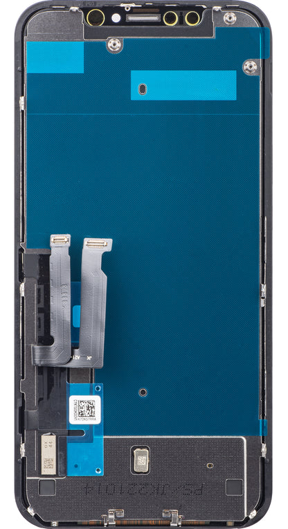 JK Touchscreen Display voor Apple iPhone XR, met frame, In-Cell LCD-versie, zwart